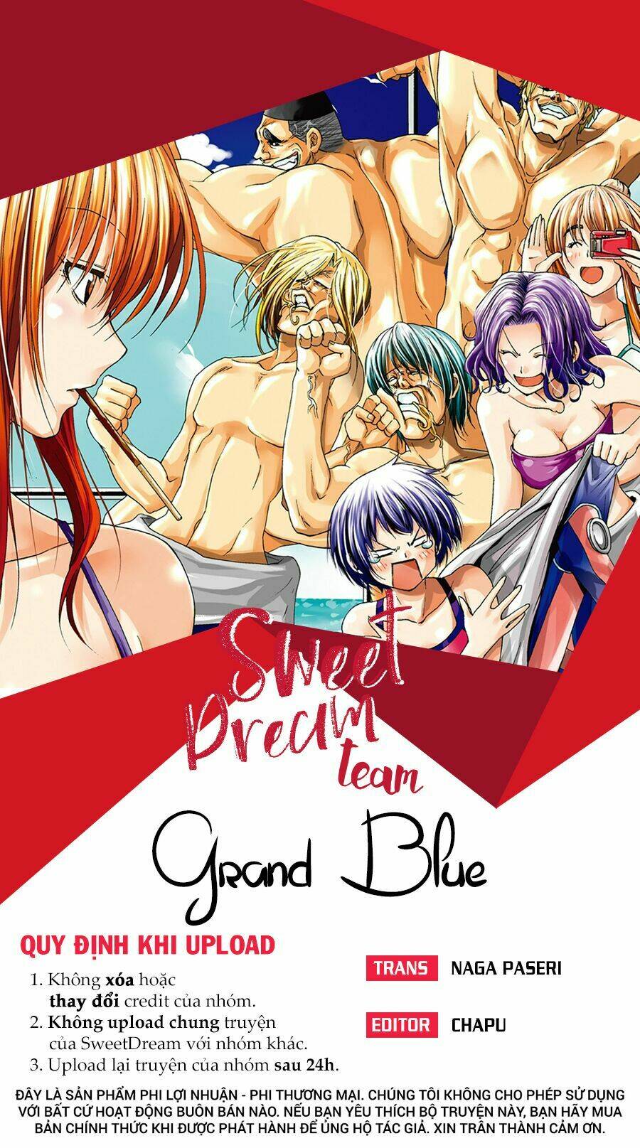 cô gái thích lặn - grand blue chapter 49.5 - Trang 2