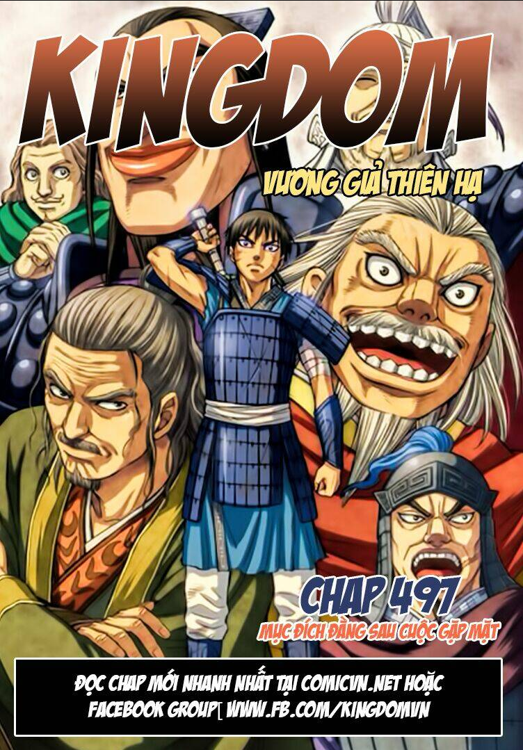 kingdom - vương giả thiên hạ chapter 497: - mục đích đằng sau cuộc gặp mặt - Next chapter 498: - sức ép của đại binh đoàn