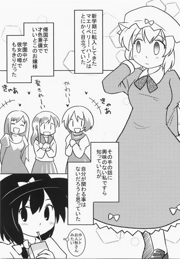 Touhou - Yume no Sekai no Tennen Musumetachi (Doujinshi)